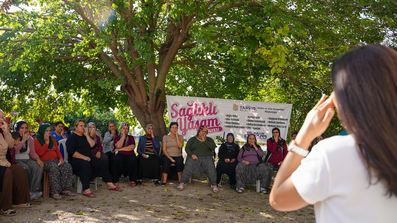 Tarsus'ta kadınlar için devrim niteliğinde atölyeler