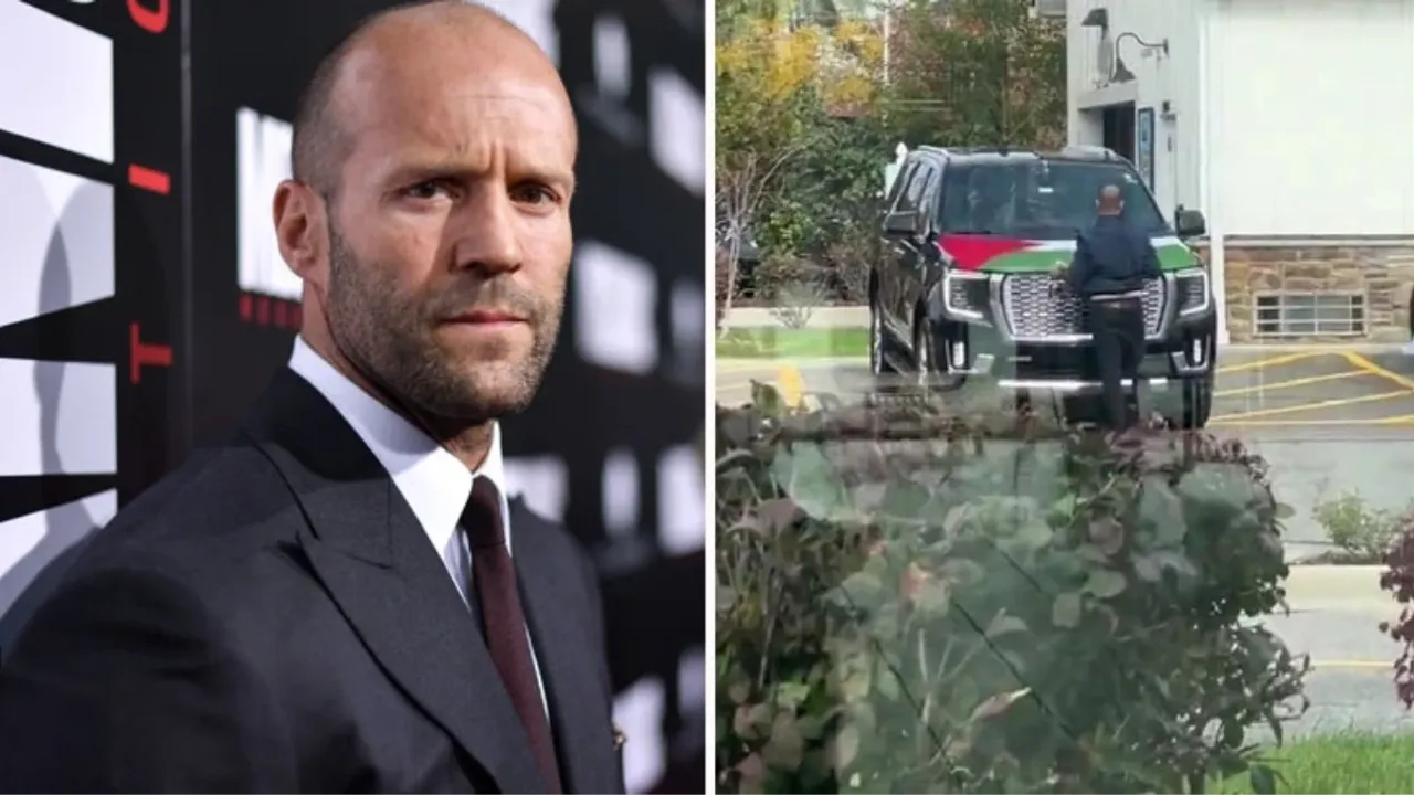 Ünlü oyuncu Jason Statham'ın Filistin'e destek verdiği iddiası