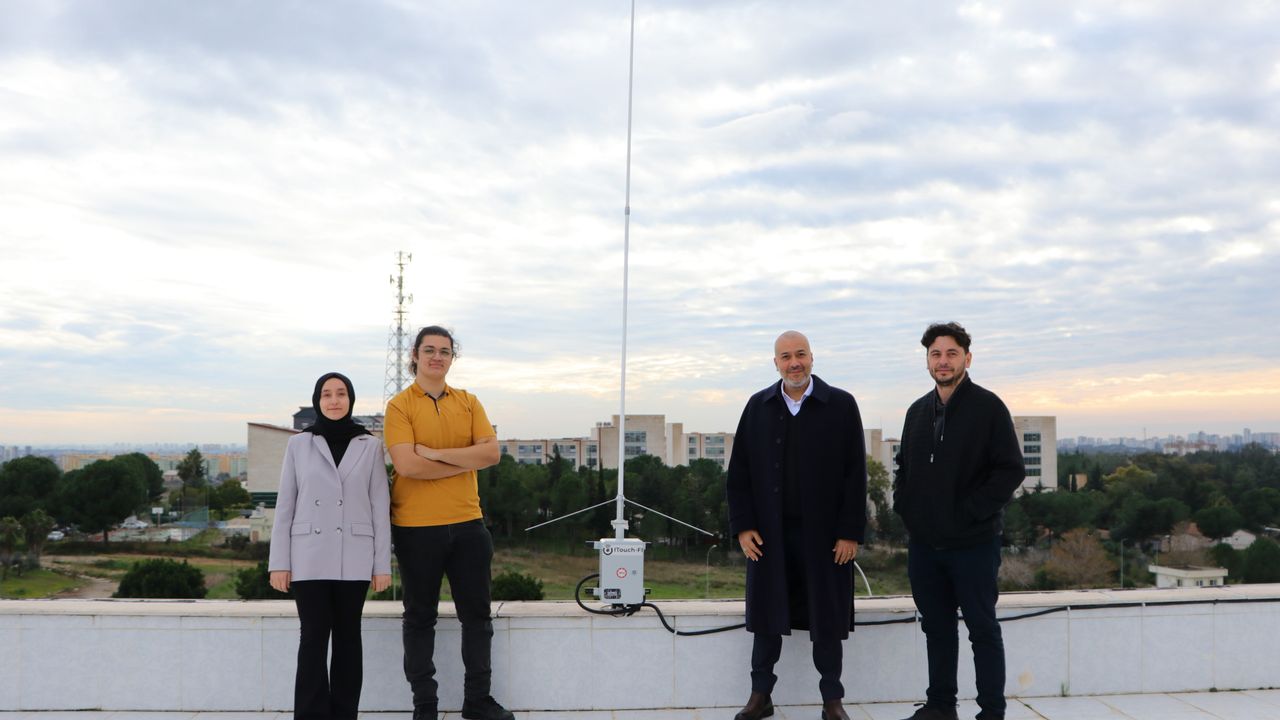 Türkiye'nin 6. 'Alçak Yörünge Uydu Yer Gözlem İstasyonu' Adana'da Kuruldu