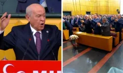 Bahçeli, ''Gazze'ye önden sen git'' diyenlere verdiği yanıtla parti grubunu coşturdu