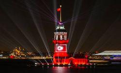 Galata ve Kız Kulesi'nde ışık gösterileri, 10 Kasım'a kadar sürecek