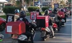 Moto Kuryelerden Göçer İçin Adalet Eylemi