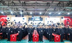 Mersin Pomem'de mezuniyet coşkusu: 446 polis adayı mezun oldu