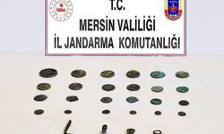 Mersin'de tarihi eser kaçakçılığı kapsamında operasyon yapıldı