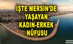 Mersin'in Nüfusu Kaç? Mersin'de Kaç Kadın Kaç Erkek Yaşıyor?