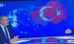 Yunan devlet televizyonunda skandal yaratan Türkiye haritası!