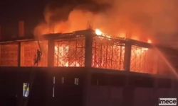 Mersin OSB'de Fabrika Yangını