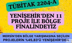 Mersin Yenişehir'den TÜBİTAK'a Bilimsel Başarı Damgası