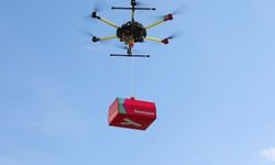 Dronelarla Yiyecek Teslimatı Başlıyor