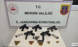 Mersin'de Silah Kaçakçılığı Operasyonu: 5 Gözaltı