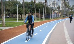 Mersin'de Bisiklet ve Koşu Yolları Yenilendi