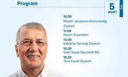 Mezitli Belediye Başkanı Neşet Tarhan'ın Saha Programı