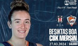 Beşiktaş BOA ve Çukurova Basketbol Yarı Final Karşılaşmasında