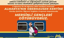Mersin Büyükşehir Belediyesi, Gençleri Almanya'ya götürüyor