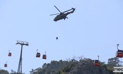 Antalya’da Teleferik Operasyonu 23 Saatte Tamamlandı