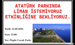 MERÇED Çağrısını Yineledi: “Atatürk Parkında Liman İstemiyoruz!”