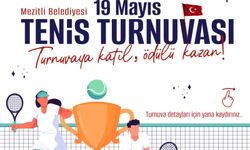 Mezitli Belediyesi, 19 Mayıs'a Özel Tenis Turnuvası Düzenliyor