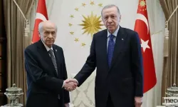 Erdoğan-Bahçeli Arasındaki Görüşme Başladı