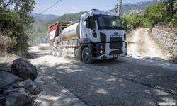 Mersin'de Kırsal Mahallelerde Yol Yapım Çalışmaları Sürüyor