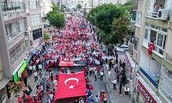 Mersin'de 15 Temmuz Anma Yürüyüşü Düzenlendi