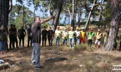 Anamur'da Yangın Gönüllülerine Özel Eğitim