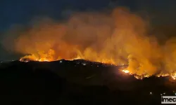 Manisa'daki Orman Yangını 5. Gününde