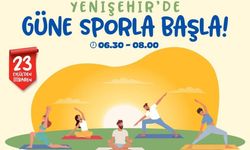 Yenişehir Belediyesinin Sabah Sporu ve Mat Plates Etkinlikleri Başlıyor