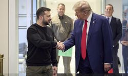 Trump, Ukrayna Devlet Başkanı Zelenskiy ile bir araya geldi