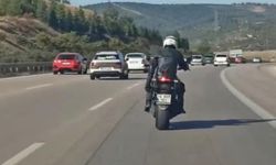 Motosiklet Üzerinde Dans Edip Kilometrelerce İlerledi