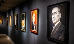 Mersin Büyükşehir Belediyesinden 'Atatürk' Temalı Resim Sergisi