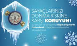 MESKİ'den Kış Uyarısı: Su Sayaçları Donma Riskine Karşı Korunmalı