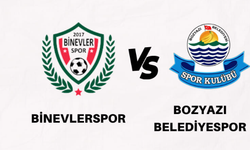 Binevlerspor ve Bozyazı Belediyespor Karşı Karşıya Geliyor