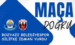 Bozyazı Belediyespor ile Silifke İdman Yurdu Karşı Karşıya