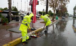 Mersin'de Şiddetli Yağışa Karşı MESKİ Ekipleri Teyakkuzda