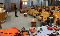 Mersin'de Yangın Gönüllülerine Eğitim Verildi