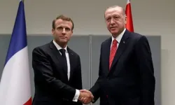 Erdoğan ile Macron Suriye'yi Görüştü