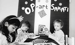 Çocuklar Op-Art Sanatı ile Tanıştı