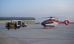 Ambulans Helikopter Bir Günlük Bebek İçin Havalandı