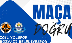 Bozyazı Belediyespor ile İçel Yolspor Karşılaşıyor