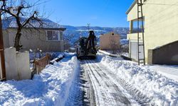 Arslanköy’de Yol Açma Çalışmaları Sürüyor