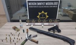 Mersin Anamur’da Yasaklı Madde ve Silah Operasyonu