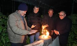 Erdemli Belediyesi Don Nöbetinde Çiftçileri Yalnız Bırakmadı