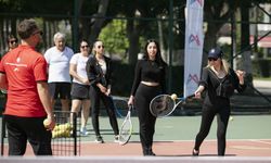 Mersin Büyükşehir Belediyesinden Ücretsiz Tenis Kursu