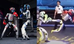Dünyanın İlk İnsansı Robot Boks Maçı Düzenlendi