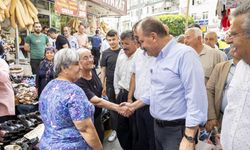 Başkan Seçer’den Kiremithane Pazarı’na Sürpriz Ziyaret