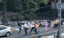 Pendik’te Yumruklar, Kask ve Bıçak Havada Uçuştu