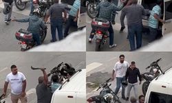 Mersin’de Trafikte Budama Bıçaklı Saldırı Girişimi Kamerada