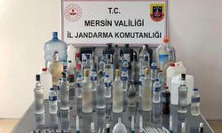 Mersin'de 127 Litre Sahte İçki Ele Geçirildi