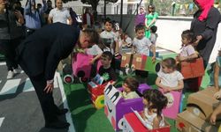 Mut'ta 'Trafik Parkur Oyun Alanı' Açıldı