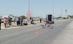 Otomobilin Çarptığı Bisikletli Hayatını Kaybetti